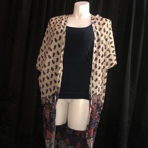 Live 4 Truth Floral Sheer Kimono/Coverup.